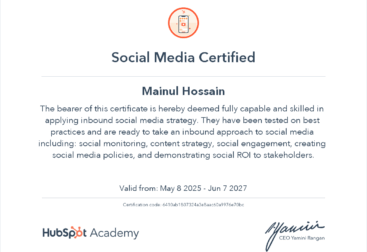 HubSpot Social Media Certification